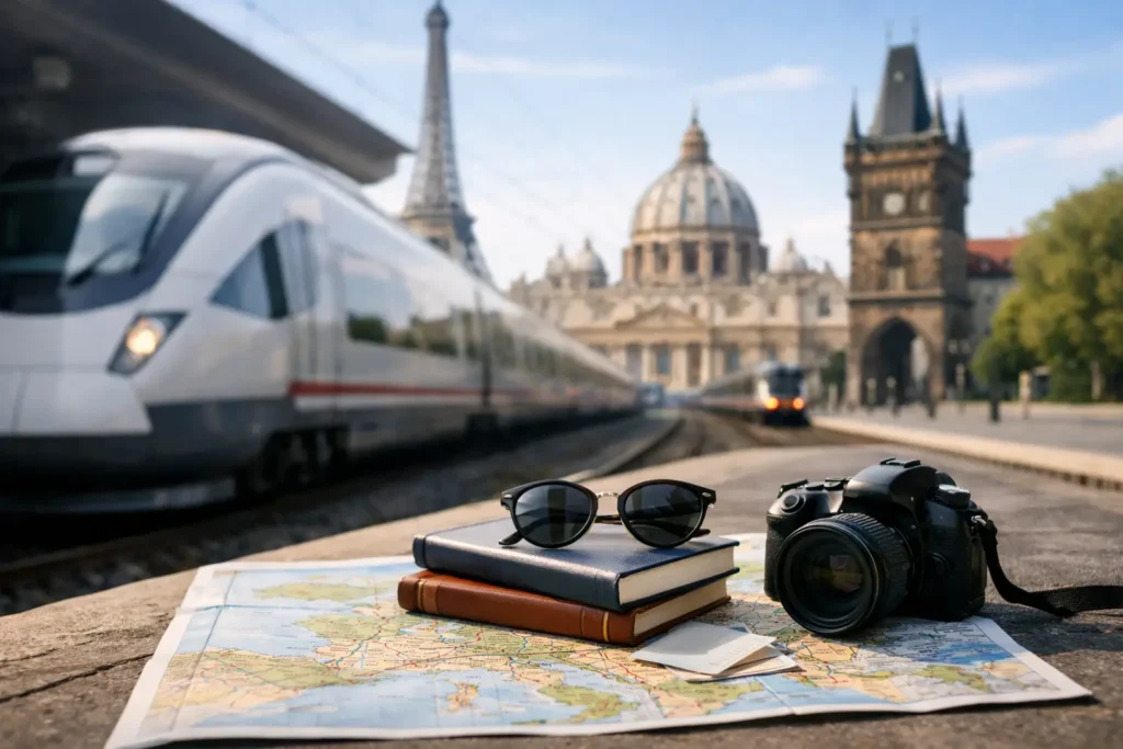 Cómo combinar ciudades europeas en tren