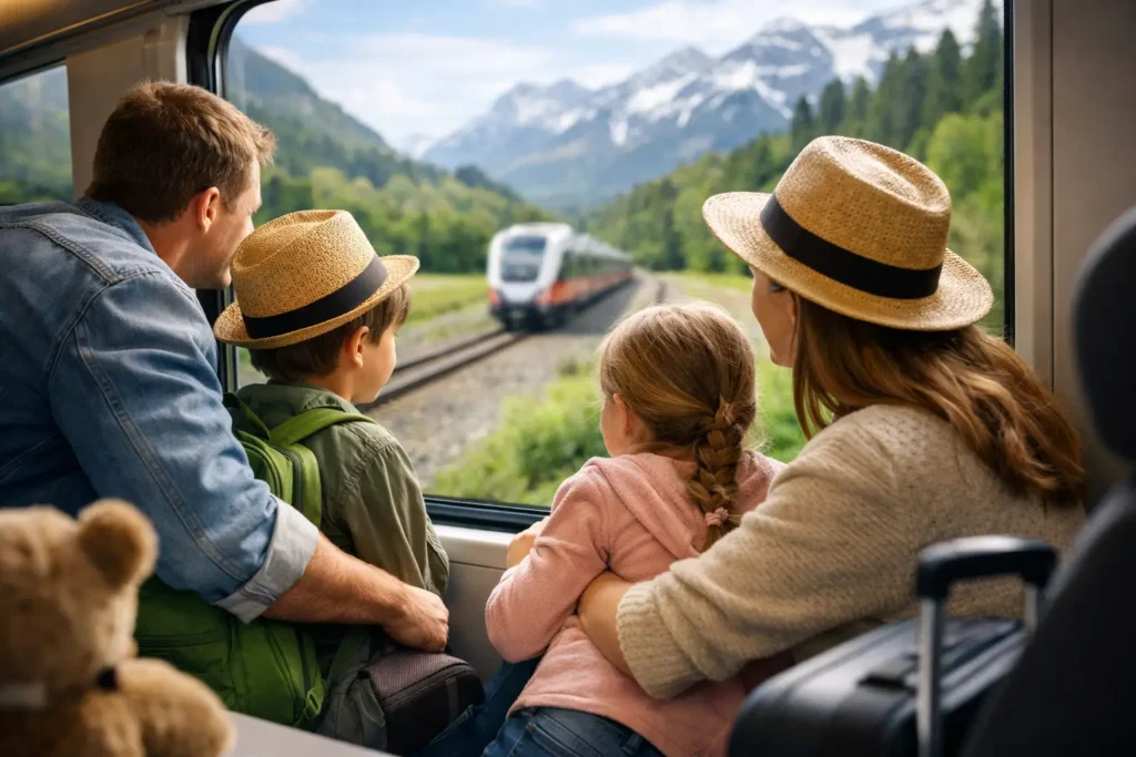 8 mejores itinerarios para familias en tren