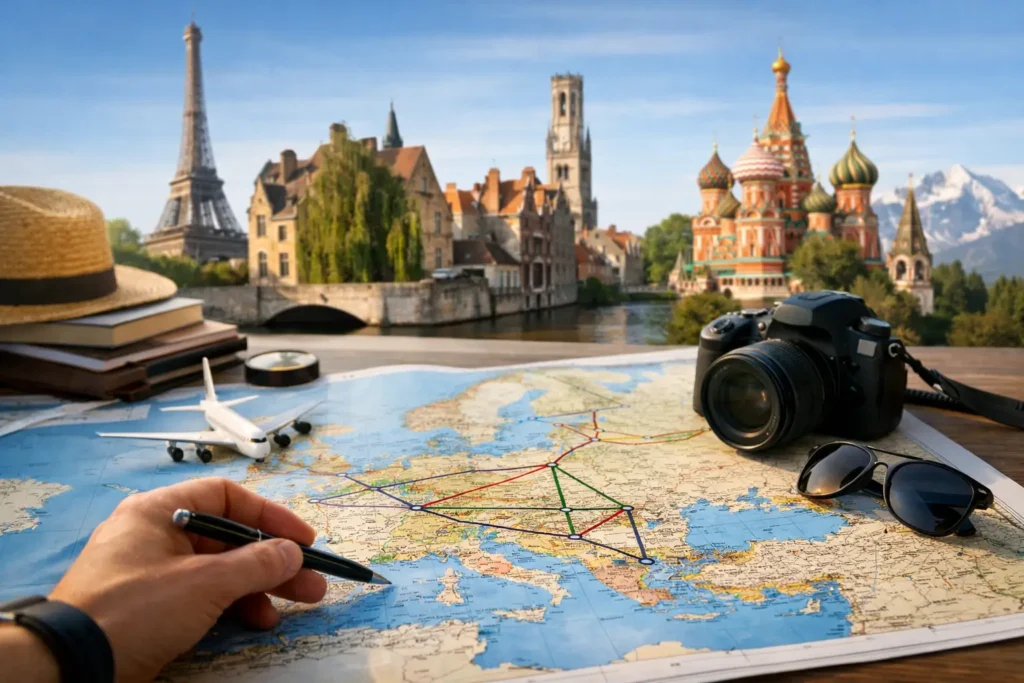Cómo organizar ruta multicity por Europa