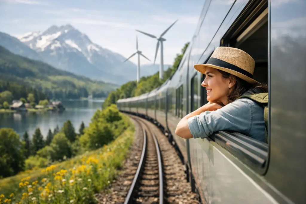 Cómo planear vacaciones sostenibles en tren
