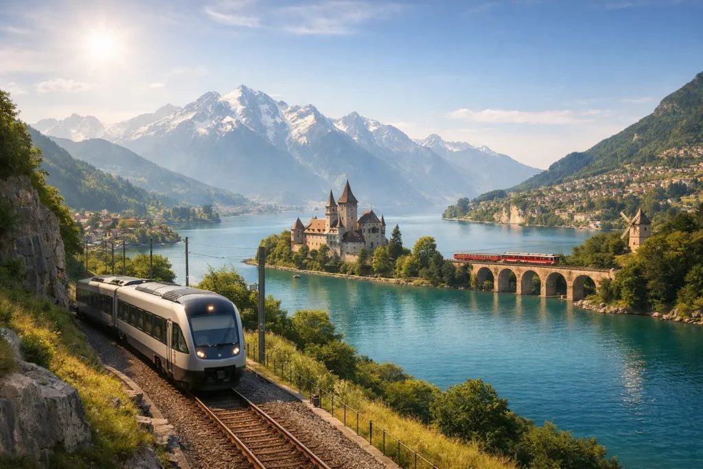 8 rutas en tren Europa que sí merecen la pena