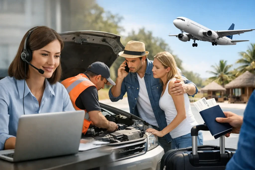 Asistencia 24/7 en viaje organizado: qué cubre