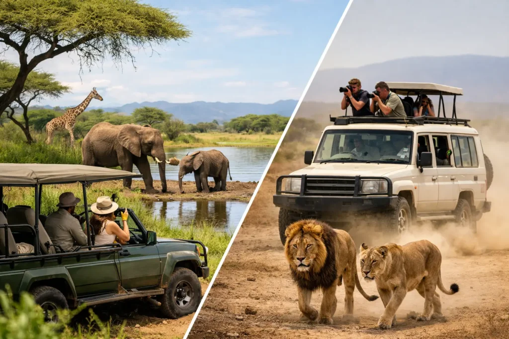 Safari responsable o safari convencional: ¿qué elegir?