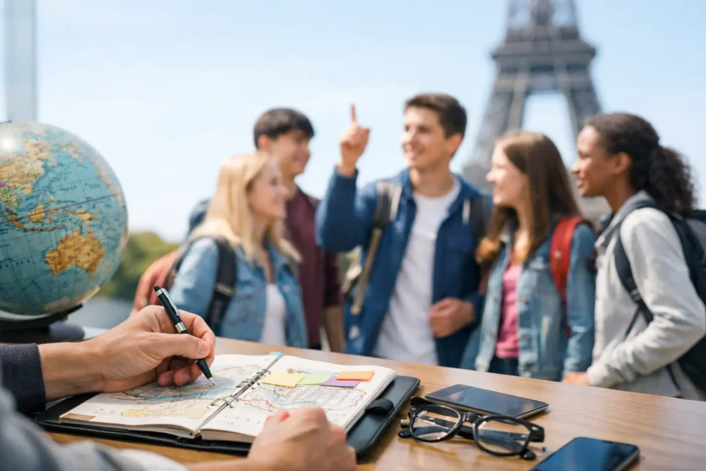 Cómo coordinar un viaje escolar internacional