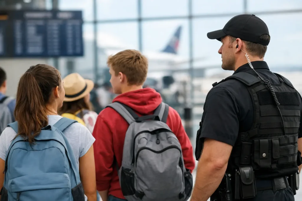 Seguridad escolar en viajes internacionales