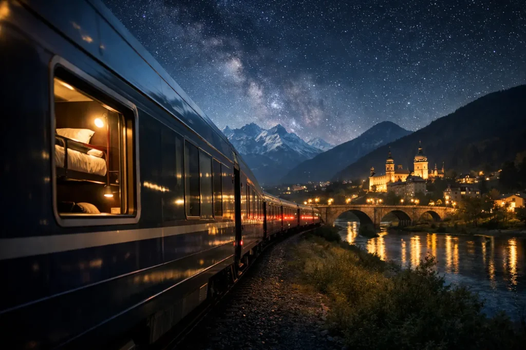 Tren nocturno por Europa: rutas, precios y consejos