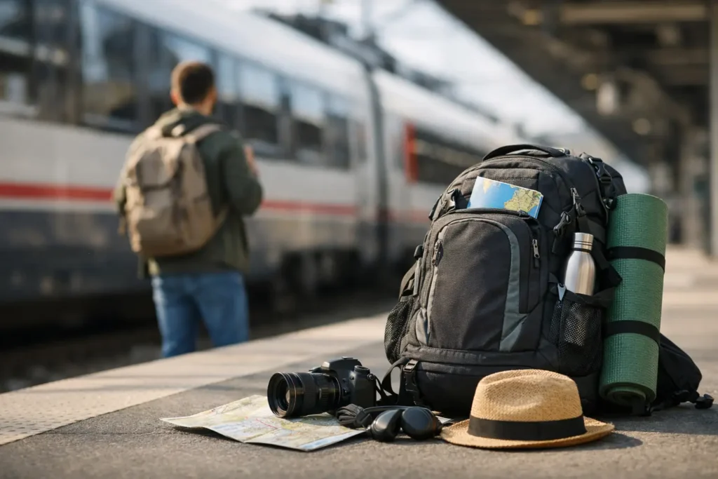 Viajar en tren por Europa: qué llevar en la mochila