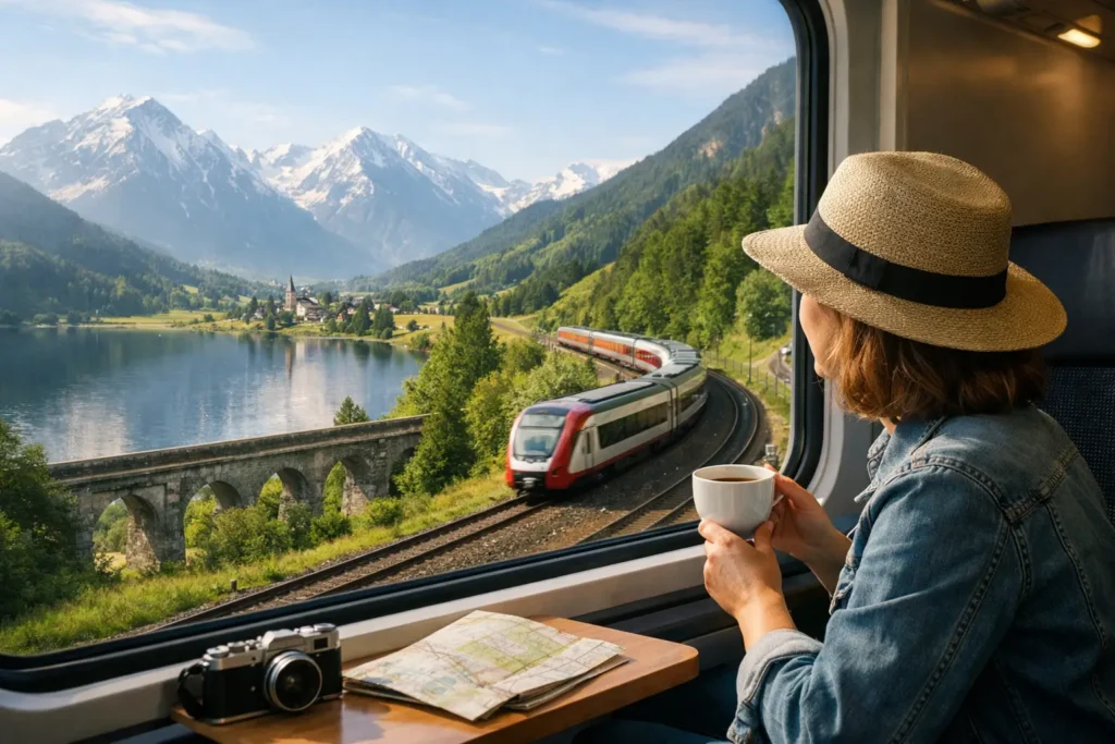 Recorrer Europa en tren con calma y sentido